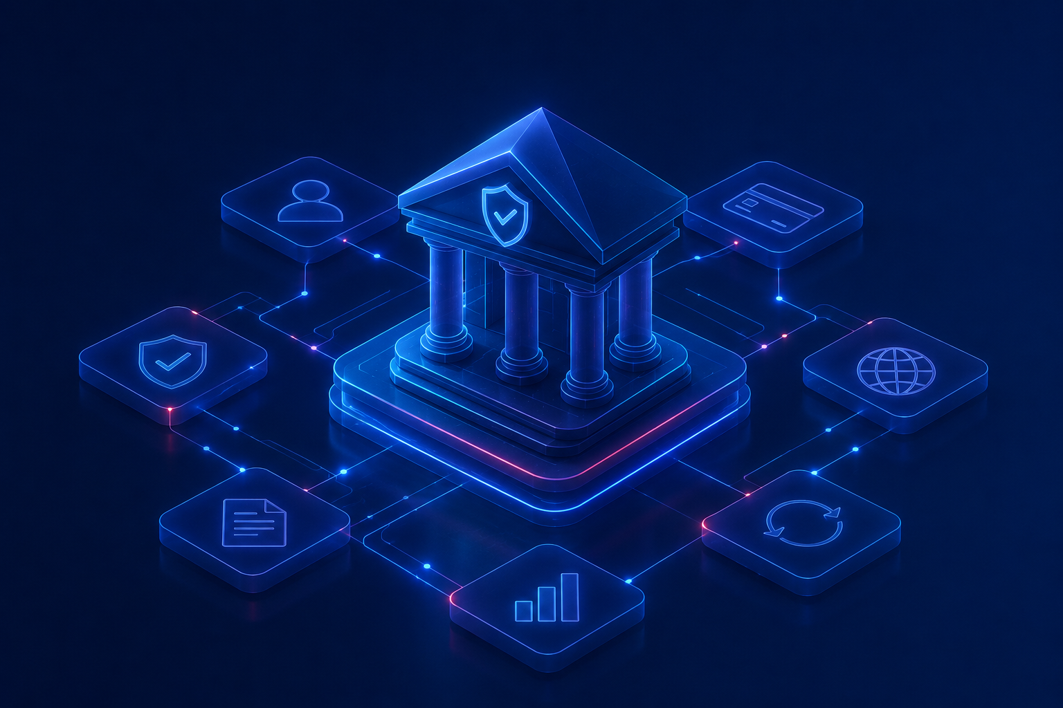 BinaxPay safer financial workflow structure with accounts, payments, cards, APIs, and reconciliation